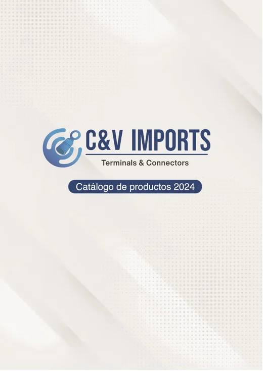 Portada del catálogo Terminales y conectores